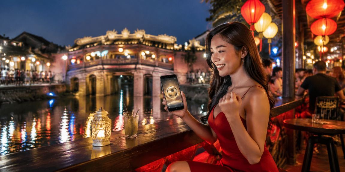 Bầu không khí cá cược bóng đá và chợ đêm Hội An – trải nghiệm giải trí địa phương